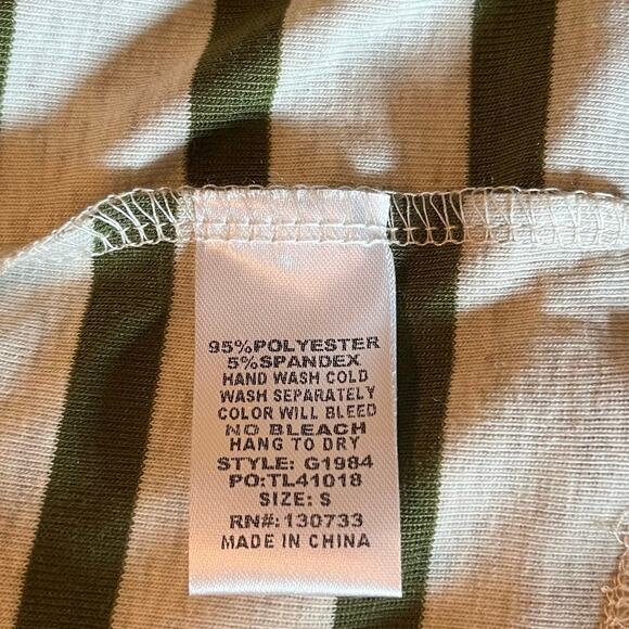 Everlily Rain Blueheaven Long Sleeve Tee Shirt in Grey/Green Size Small - Picture 7 of 7